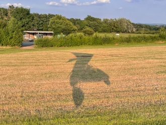 Liftoff, by Kimberley Halford. “My wife Kimberley took this from the back of my Quantum 912 taking off from Park Hall strip in Derbyshire,” said Richard Halford.